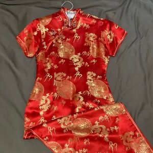 Red and Gold Chang Mai